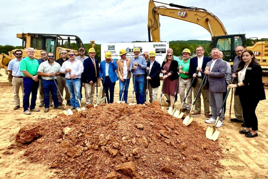 Builders Supply Co. breaks ground on $10.6 million concrete block plant in Fort Payne, Alabama