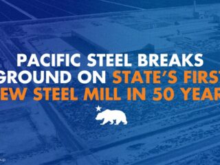 Pacific Steel Group breaks ground on 500,000-square-foot Mojave Micro Mill, first new California steel mill in 50 years