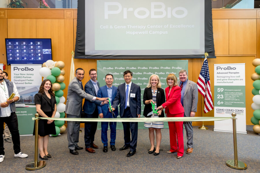 ProBio opens 128,000-sq-ft plasmid and viral vector manufacturing facility in Hopewell, New Jersey