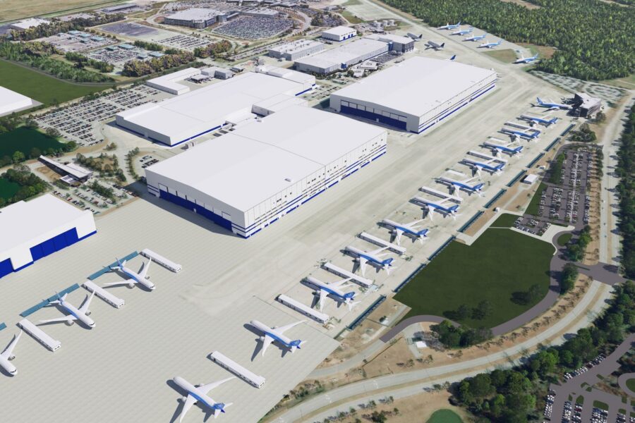 Boeing South Carolina breaks ground on 787 Dreamliner site expansion near Charleston, targeting 10 airplanes per month in 2026