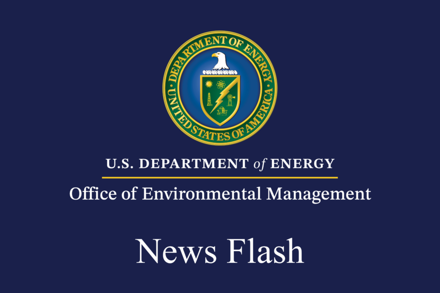 DOE Office of Environmental Management restarts uranium recovery at Savannah River Site H Canyon