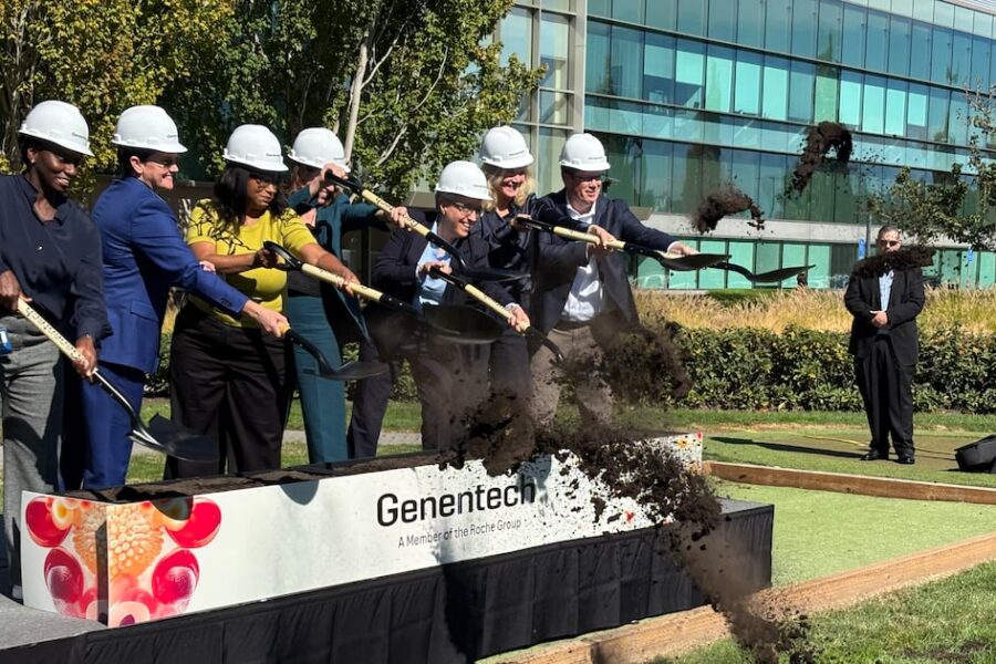 Genentech breaks ground on $750 million Hillsboro factory