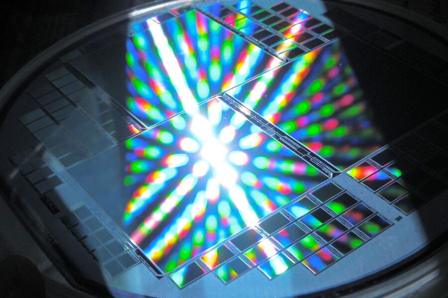 File photo: Silicon wafer