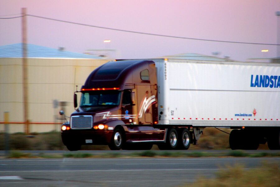 File photo: A tractor-trailer on a U.S. road